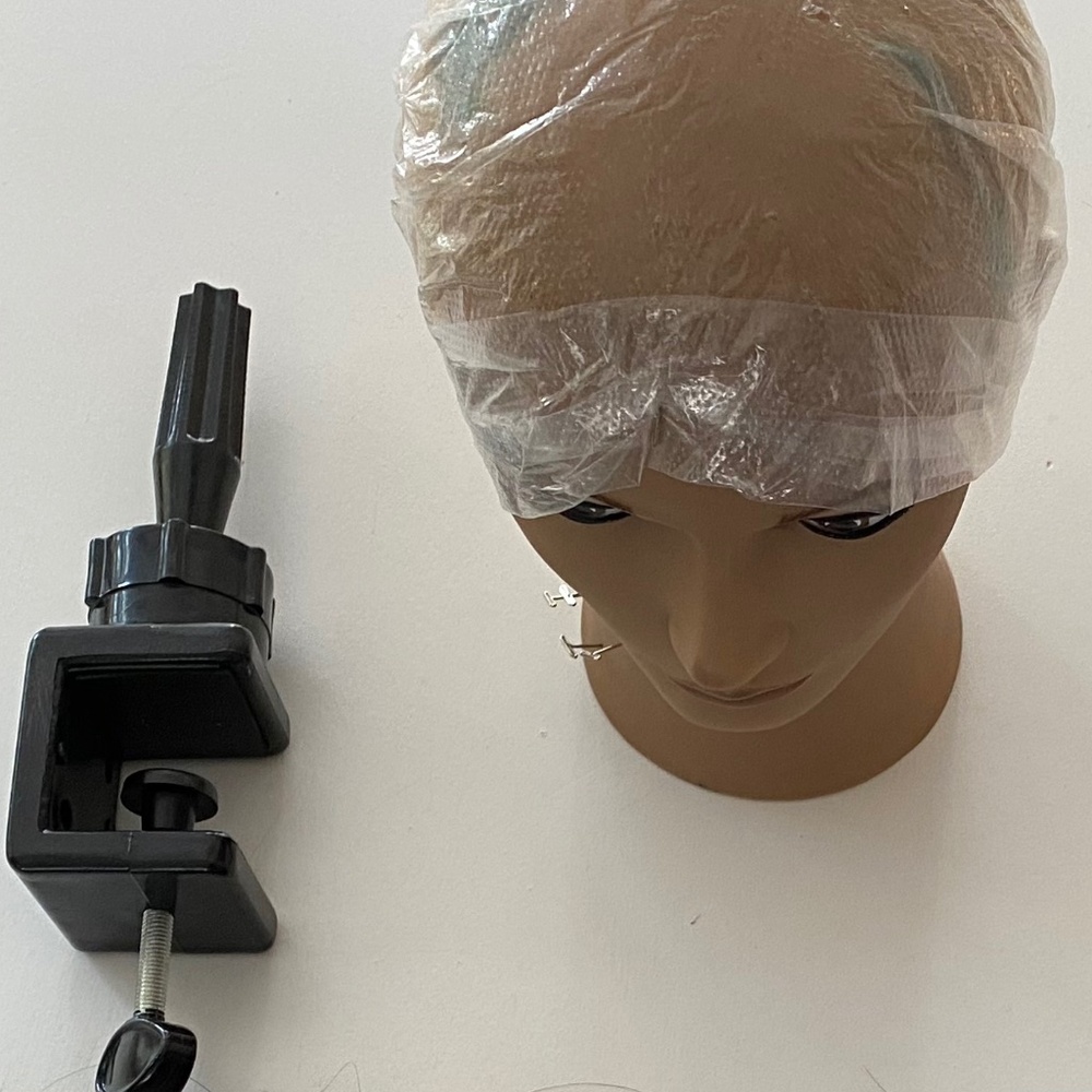 Wig block holder and head